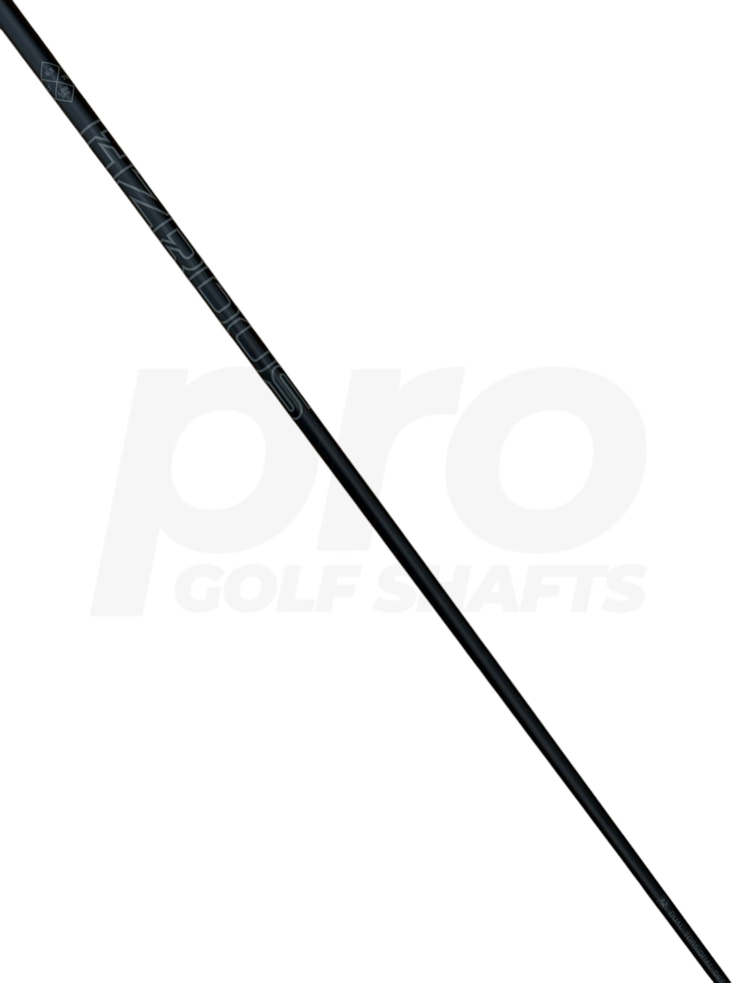 HZRDUS 6.5 Gen 5 Blackout Extra Stiff Flex Driver Shaft - Cobra 2nd Gen Adapter