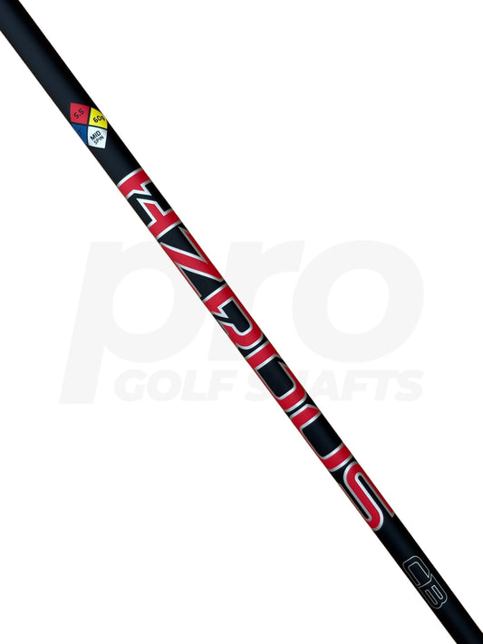 HZRDUS 5.5 Red CB 60g Regular Flex Driver Shaft - Custom