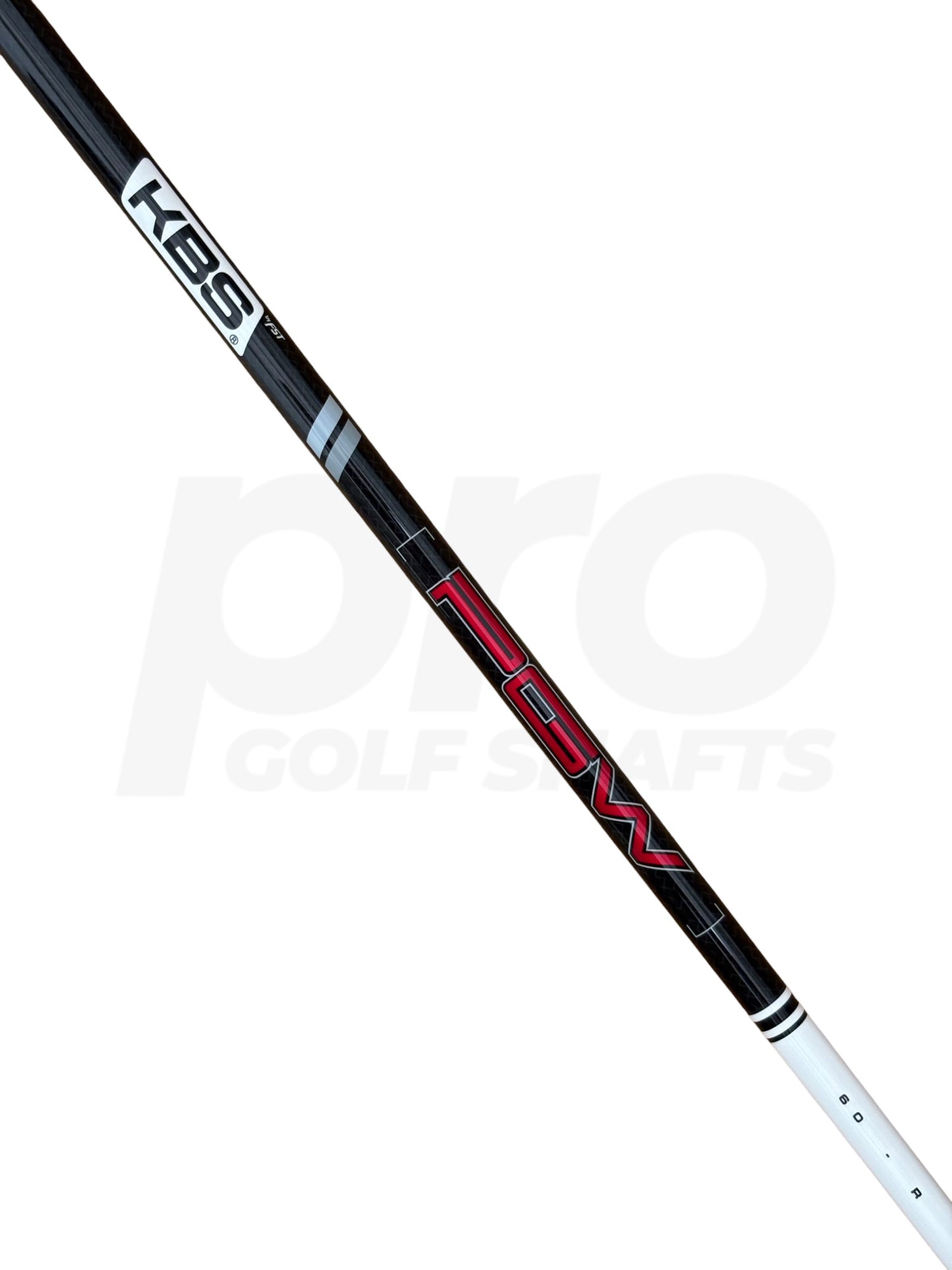 KBS PGW Players Graphite Wood 60g Regular Flex Driver Shaft - Custom