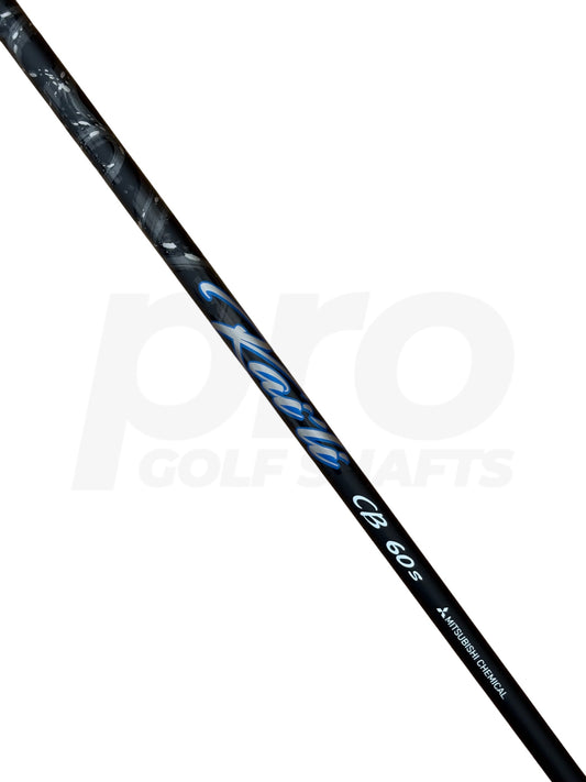 Mitsubishi Kai'li Blue CB 60s Dark Wave Stiff Flex Driver Shaft / TaylorMade Tip