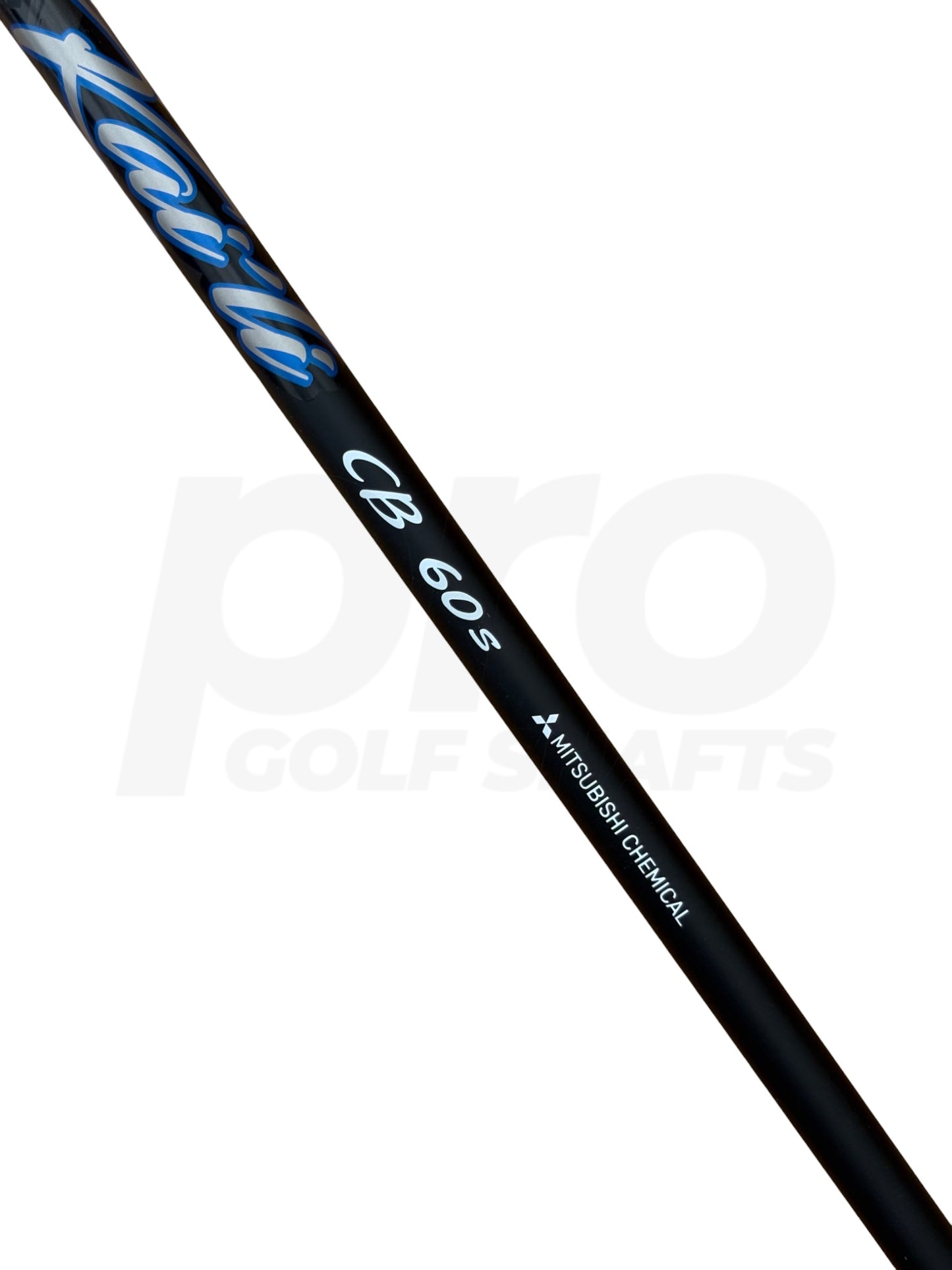 Mitsubishi Kai'li Blue CB 60s Dark Wave Stiff Flex Driver Shaft / TaylorMade Tip