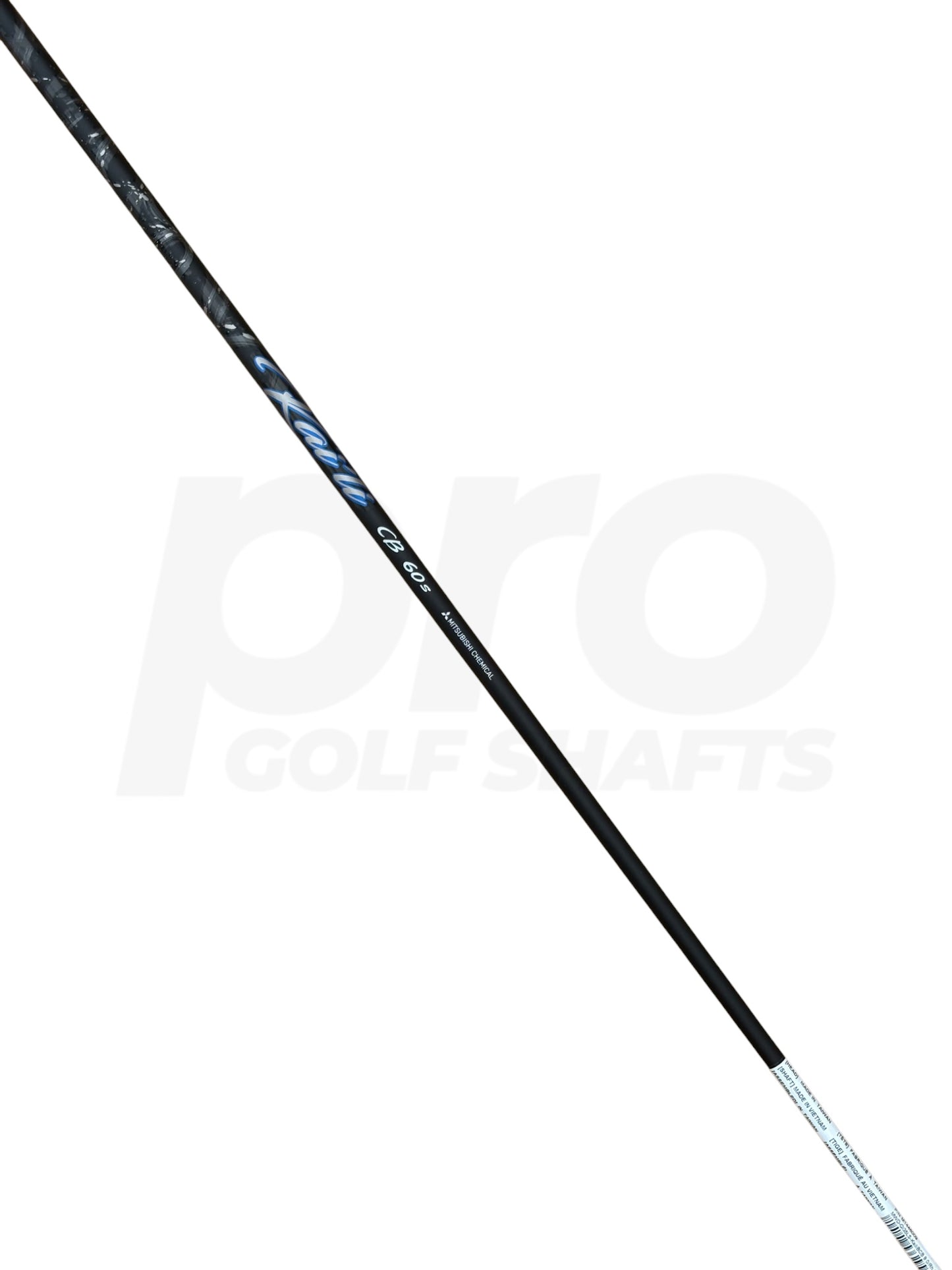 Mitsubishi Kai'li Blue CB 60s Dark Wave Stiff Flex Driver Shaft / TaylorMade Tip