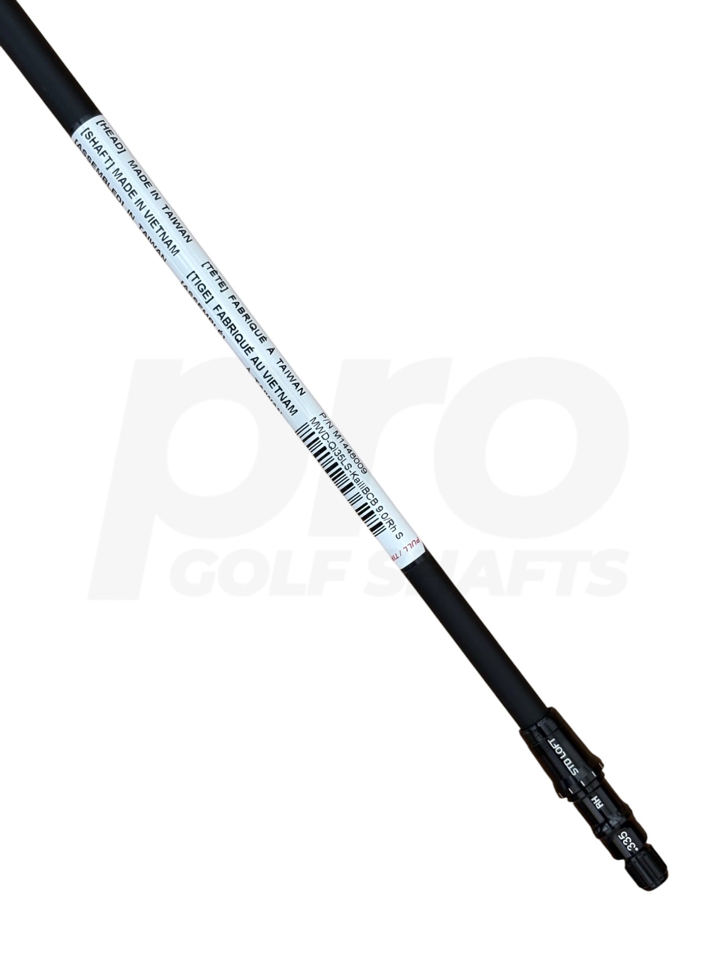 Mitsubishi Kai'li Blue CB 60s Dark Wave Stiff Flex Driver Shaft / TaylorMade Tip