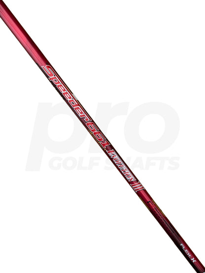 Fujikura Speeder 661 Evolution X Flex Driver Shaft - Callaway Red Dot Adapter