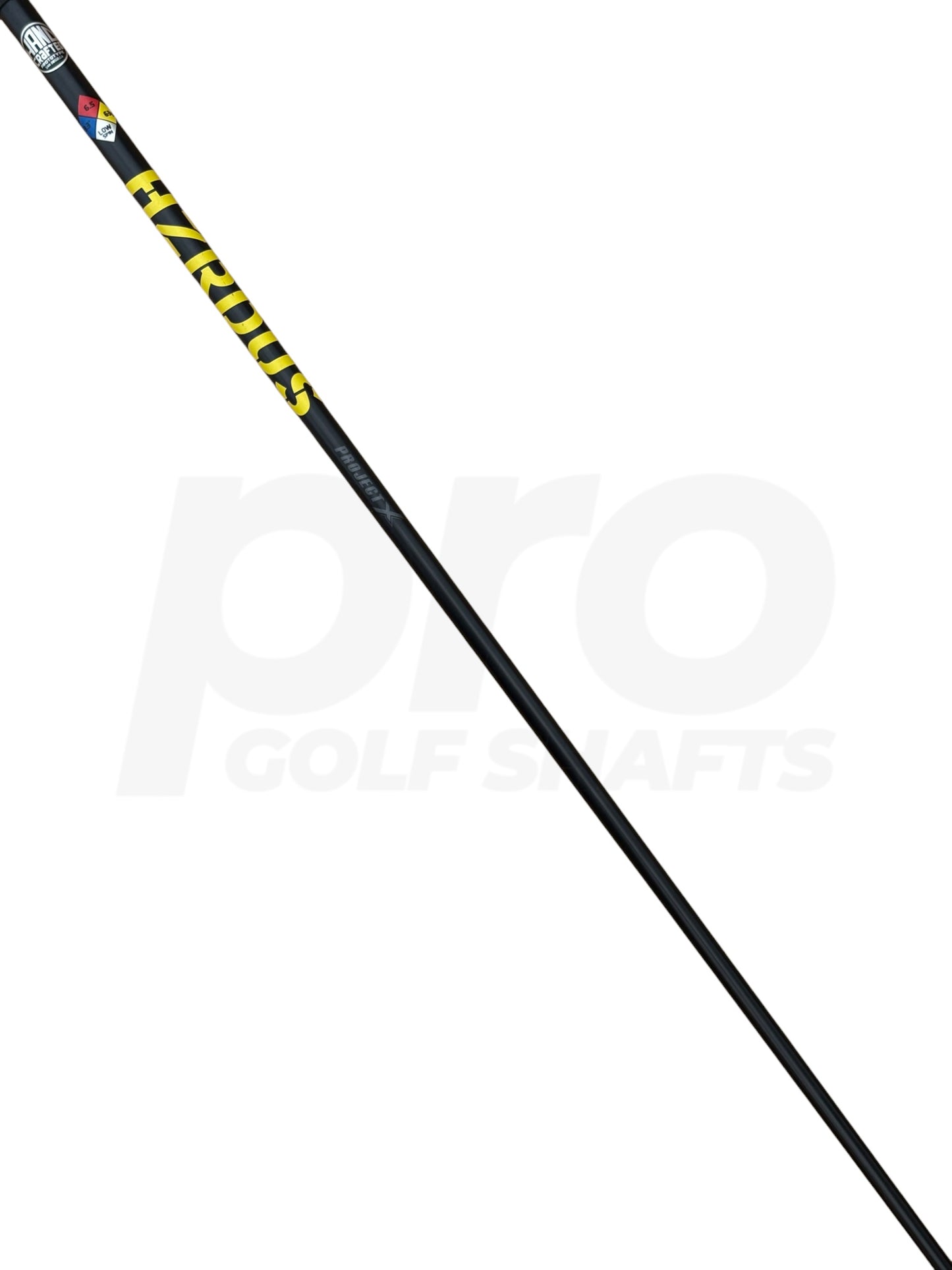 Handcrafted HZRDUS 6.5 Yellow 63g Extra Stiff Flex Driver Shaft - PXG Adapter