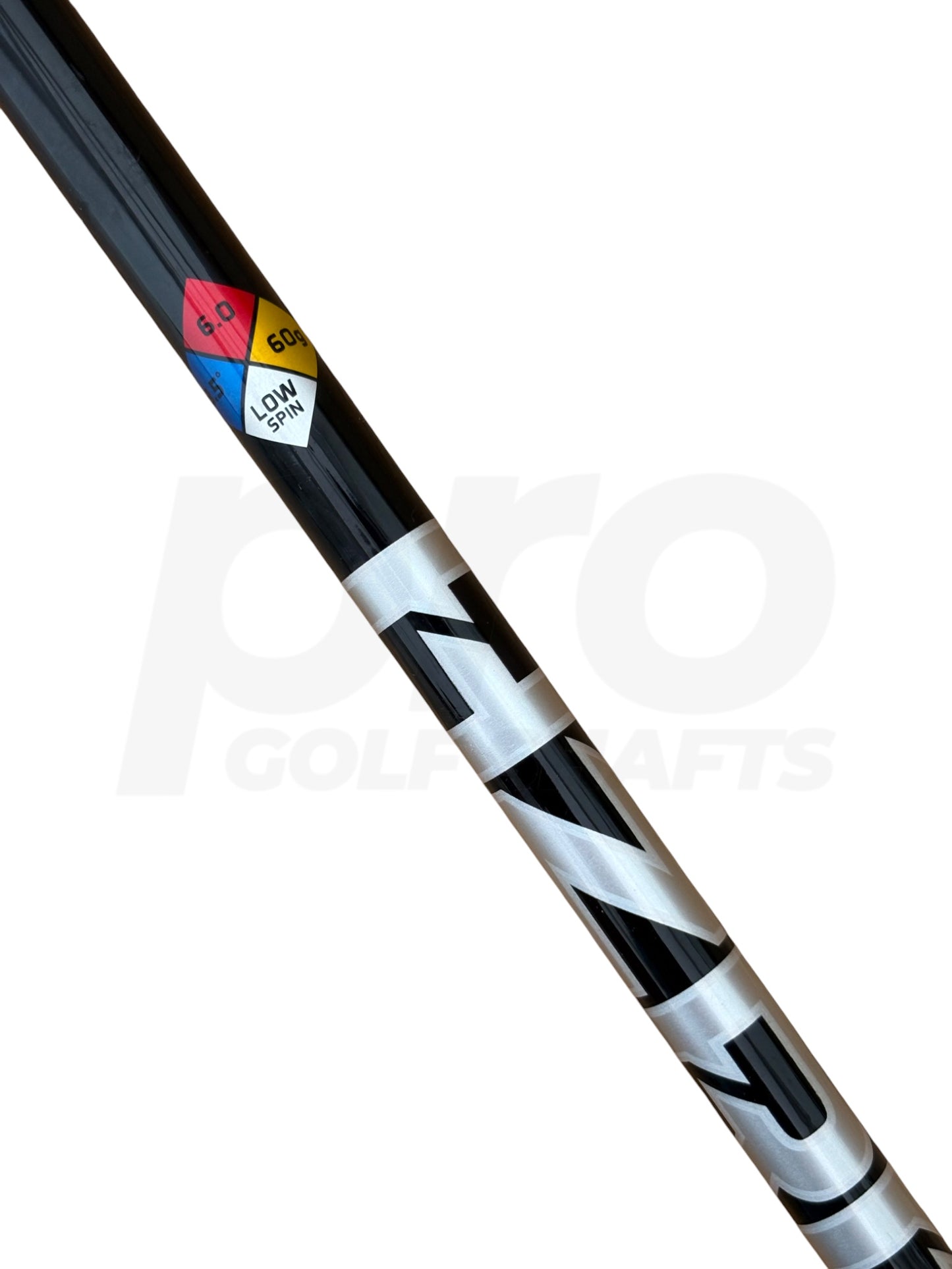 HZRDUS 6.0 Black Gen 4 Stiff Flex Driver Shaft - Titleist Surefit Adapter