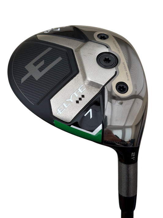 Callaway ELYTE Triple Diamond 7 Wood 21 Degree - Ventus TR Black 8X Velocore Shaft