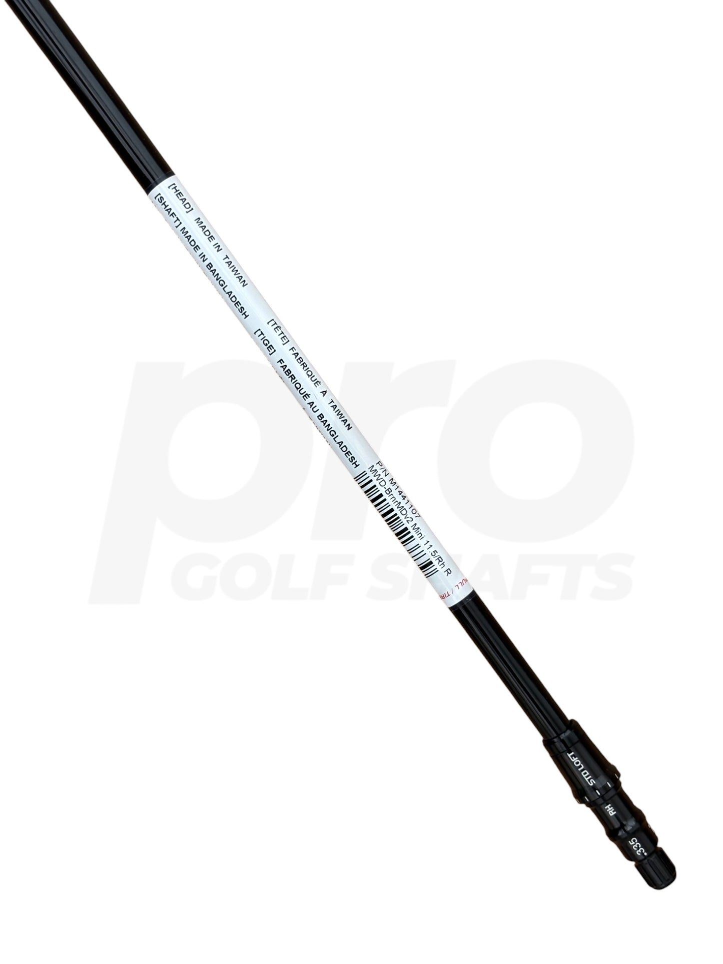 UST Mamiya ProForce 65 - Retro BRNR Regular Flex Shaft / TaylorMade Mini Driver