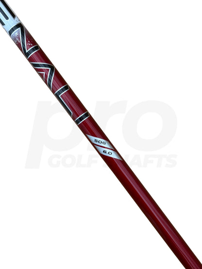 Denali Red 6.0 50g Stiff Flex Driver Shaft - Custom Built