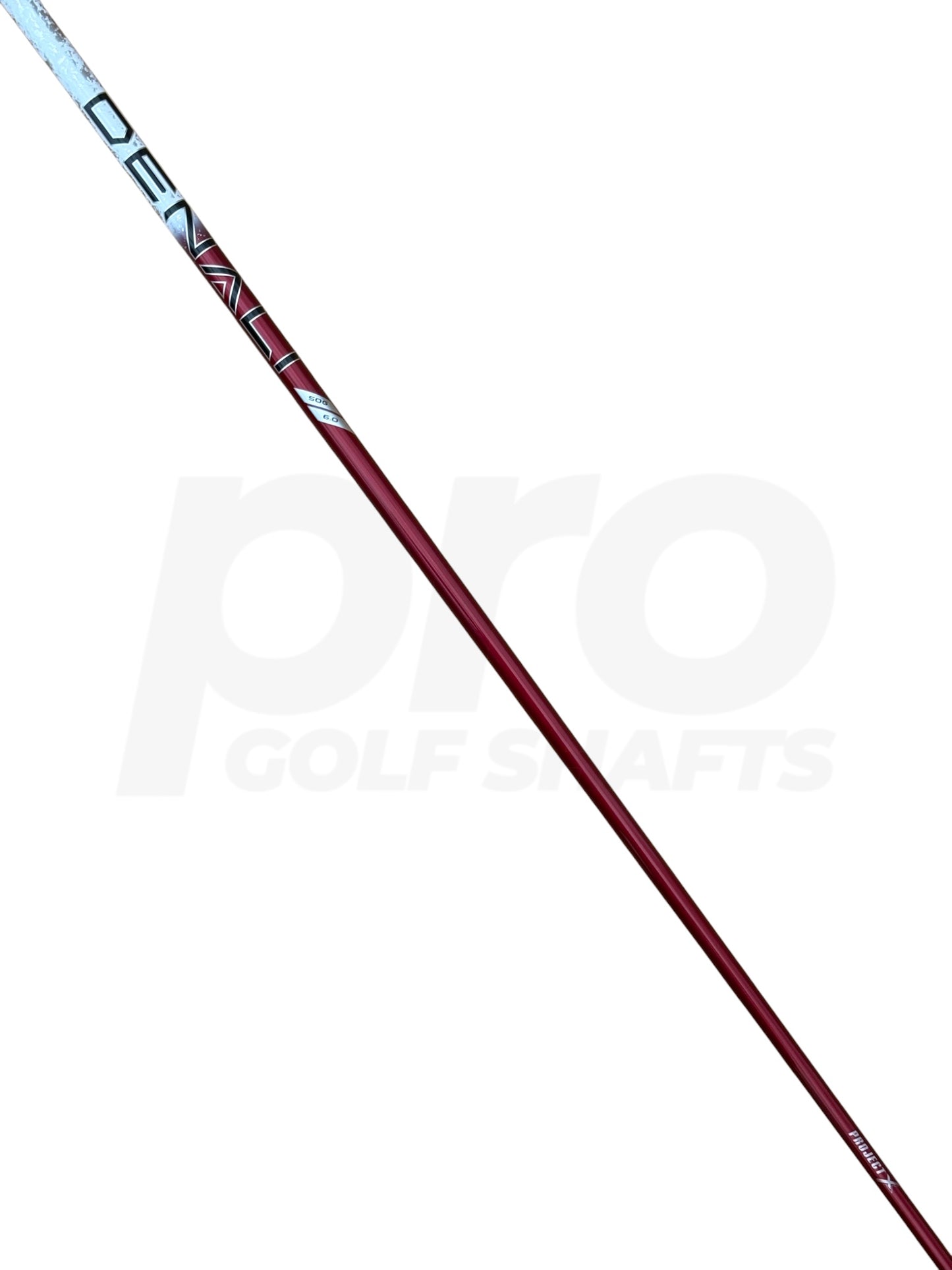 Denali 6.0 Red 50g Stiff Flex Driver Shaft - Cobra DS-Adapt Adapter