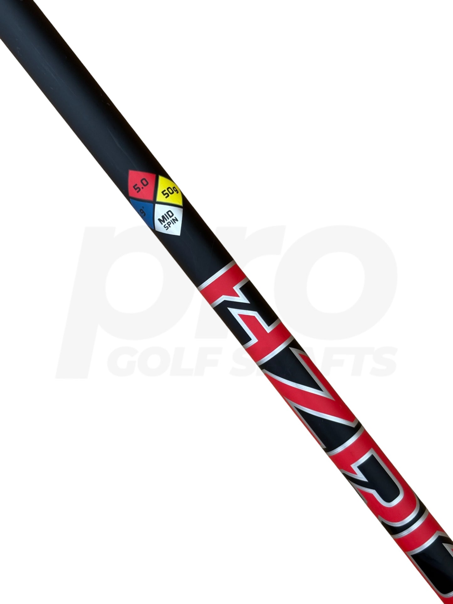 HZRDUS 5.0 CB Red 50g Senior Flex Driver Shaft - Titleist Surefit Adapter