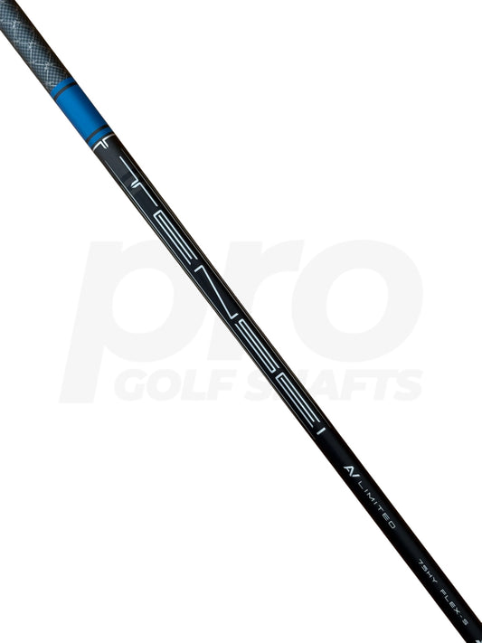 Tensei AV Limited Blue 75HY Hybrid Shaft - 2 Hybrid - TaylorMade Adapter