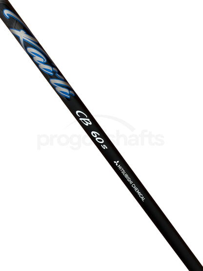 Mitsubishi Kaili Blue CB 60s Dark Wave Stiff Flex Driver Shaft / TaylorMade Adapter