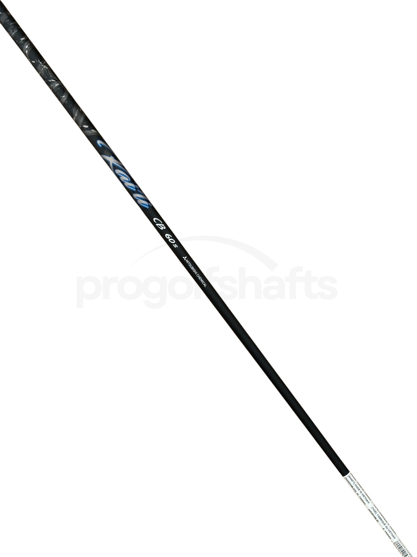 Mitsubishi Kaili Blue CB 60s Dark Wave Stiff Flex Driver Shaft / TaylorMade Adapter