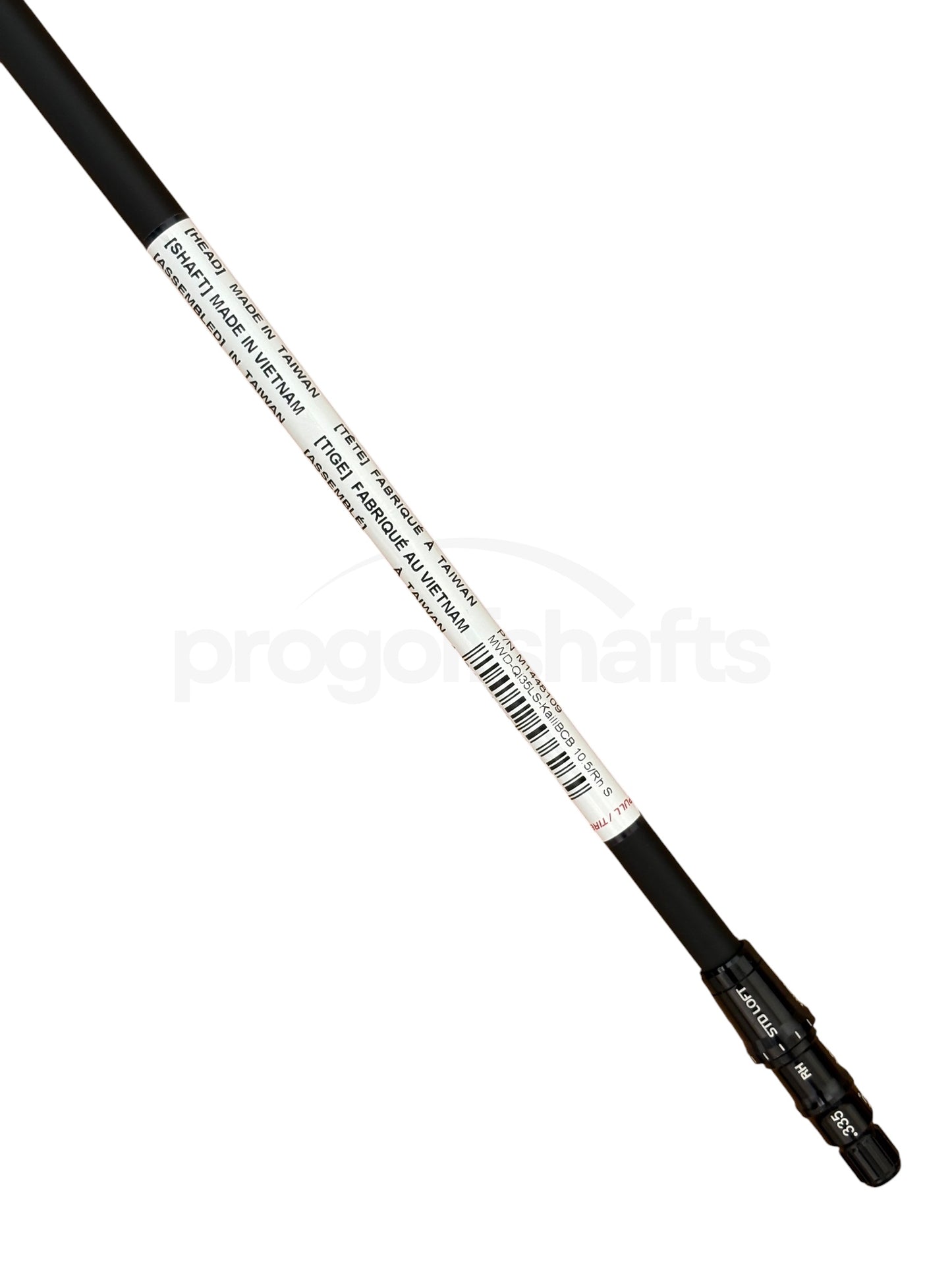 Mitsubishi Kaili Blue CB 60s Dark Wave Stiff Flex Driver Shaft / TaylorMade Adapter