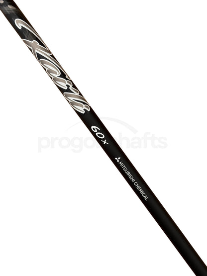 Mitsubishi Kaili White 60x Dark Wave Extra Stiff Driver Shaft / TaylorMade Adapter