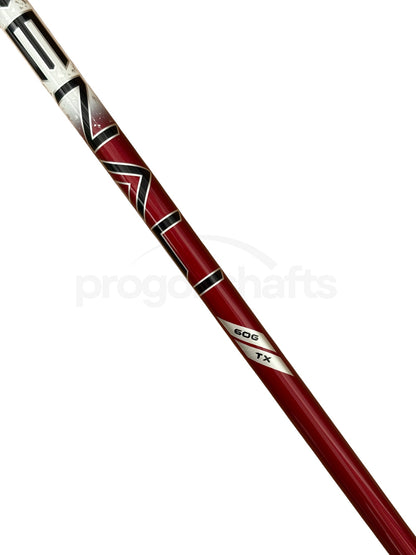 Denali Red TX 60g Tour Extra Stiff Flex Driver Shaft - Custom Built