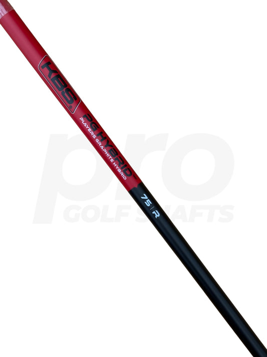 KBS PGH 75 Regular Flex 6 Hybrid Shaft - Cobra DS-Adapt Adapter