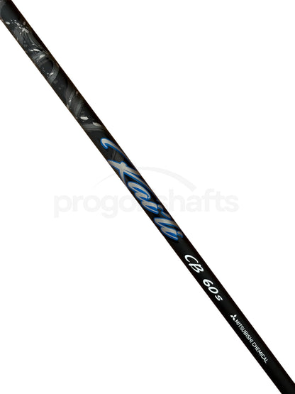 Mitsubishi Kaili Blue CB 60s Dark Wave Stiff Flex Driver Shaft / TaylorMade Adapter
