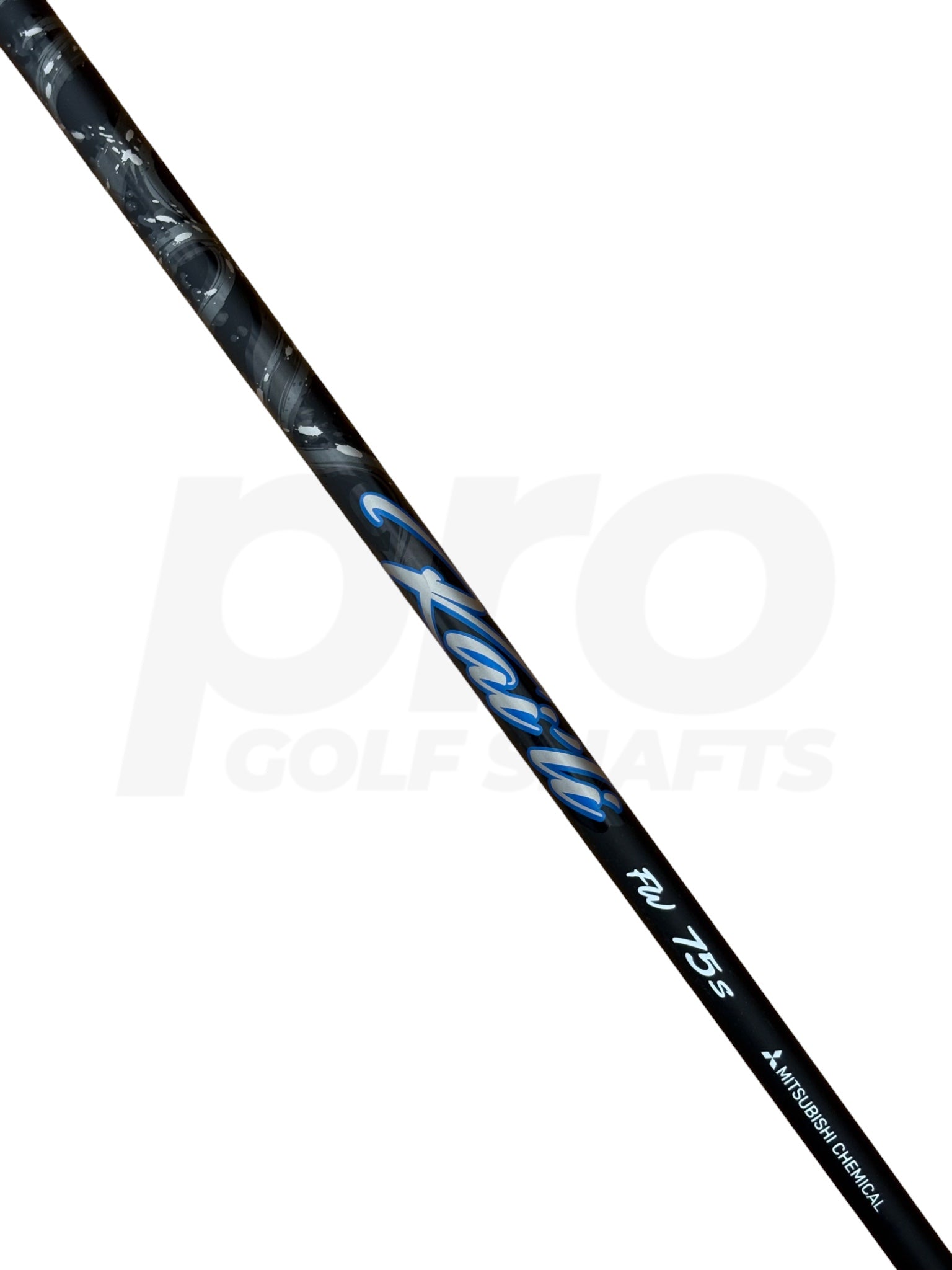 Mitsubishi Kaili Blue Dark Wave FW75 Stiff Flex 7 Wood Shaft - TaylorMade Adapter