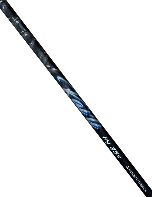 Mitsubishi Kaili Blue Dark Wave Stiff Flex Hybrid Shaft - TaylorMade Adapter