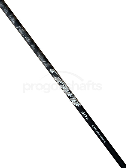 Mitsubishi Kaili Dark Waves White 60s Stiff Flex Driver Shaft - Callaway Opti-fit Adapter