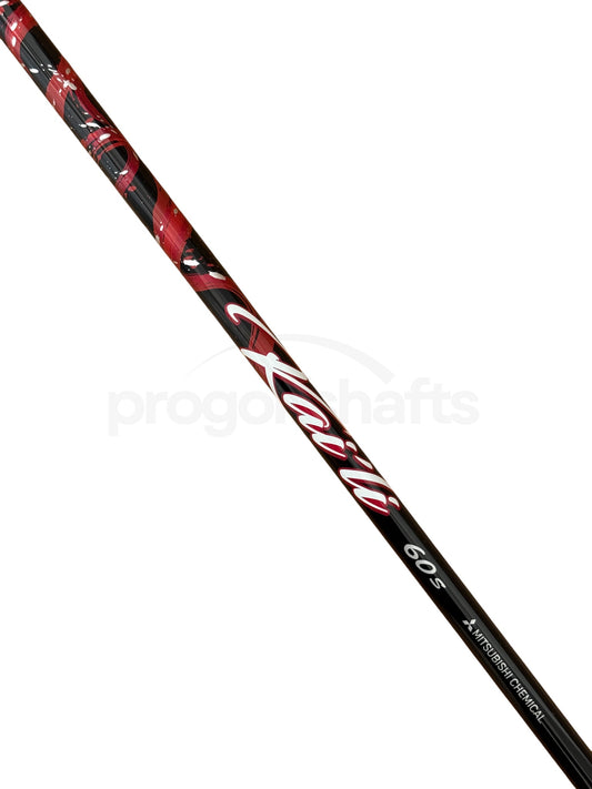 Mitsubishi Kaili Red 60 Stiff Flex Driver Shaft / TaylorMade Adapter Sleeve