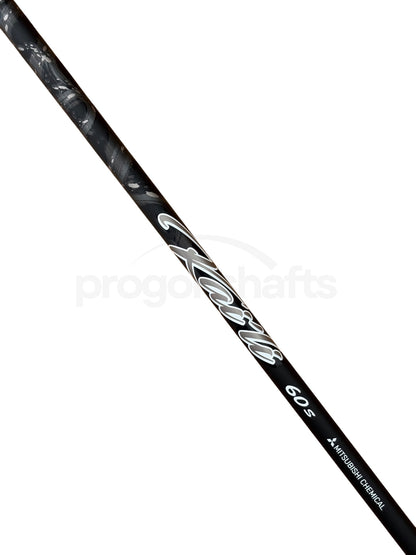 Mitsubishi Kaili White 60s Dark Wave Stiff Flex Driver Shaft / TaylorMade Adapter