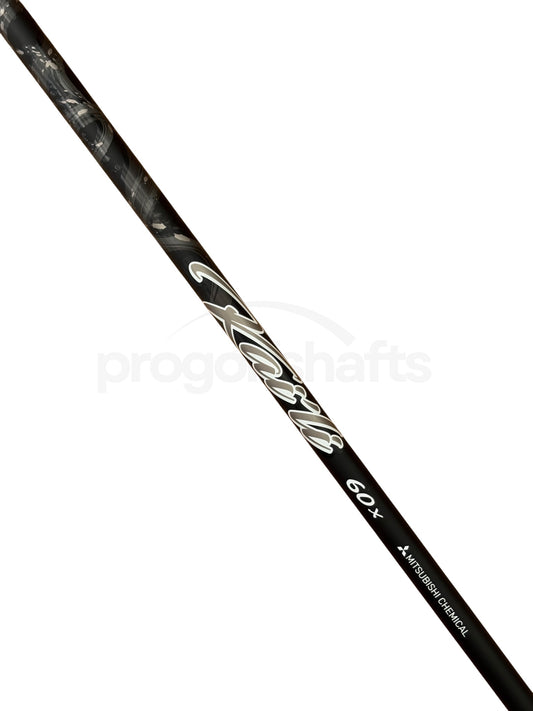 Mitsubishi Kaili White 60x Dark Wave Extra Stiff Driver Shaft / TaylorMade Adapter
