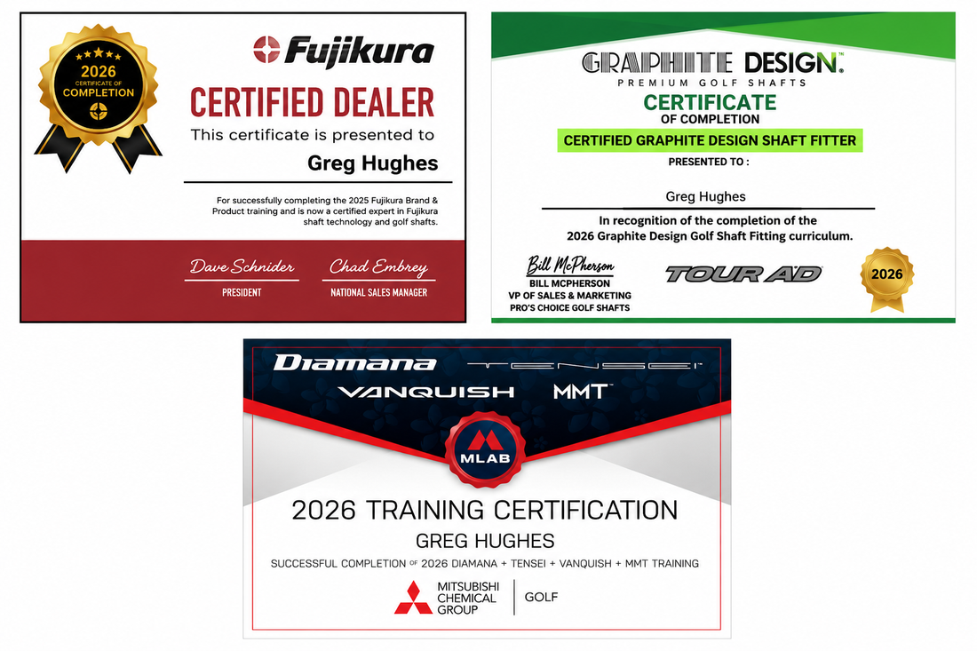 Greg Hughes - Pro Golf Shafts - Certified Fujikura, Graphite Design & Mitsubishi Dealer