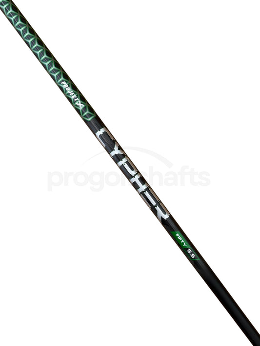 Project X Cypher Fifty 5.5 Regular Flex Driver Shaft - PXG Adapter