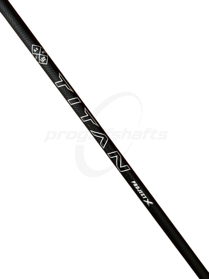 Project X Titan 6.5 Black 60g Extra Stiff Flex Driver Shaft - Titleist Surefit Adapter