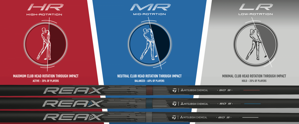 Mitsubishi TaylorMade REAX Mid Rotation 50 Stiff Flex Driver Shaft Mitsubishi TaylorMade REAX Mid Rotation 50 Stiff Flex Driver Shaft