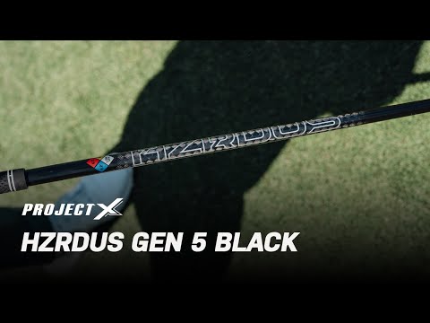 HZRDUS 5.5 Black 60g Gen 5 Regular Flex Driver Shaft | Project X