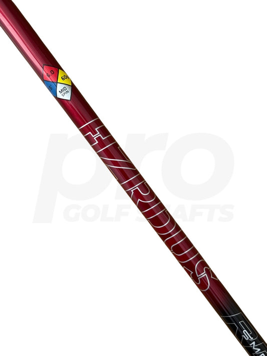 HZRDUS 6.0 RDX Smoke Red 60g Stiff Flex Driver Shaft / TaylorMade Adapter